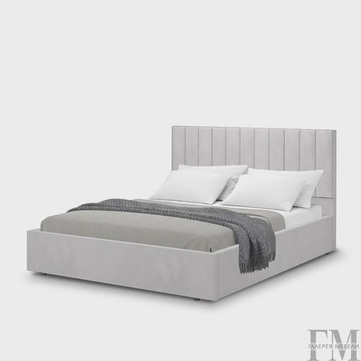 Кровать «Рица», сильвер